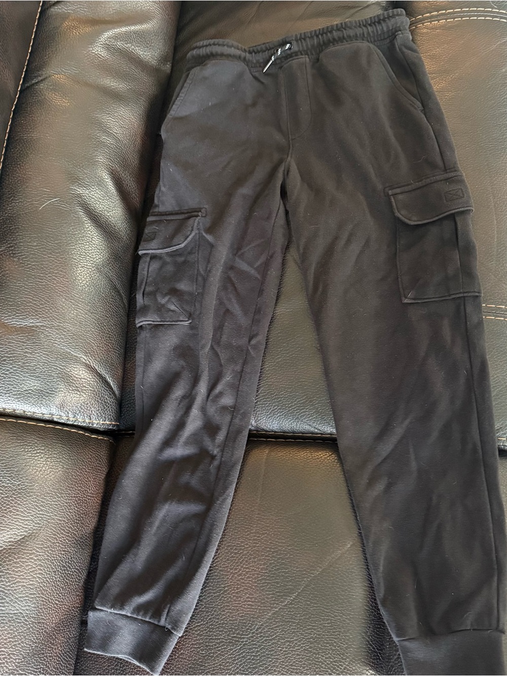 Sonoma Black Cargo Jogger Pants for Kids
